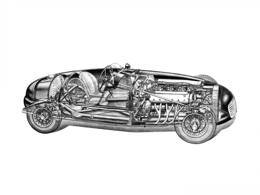  Ferrari 166 Spyder Corsa 1947 года  (фото 9 из 13)